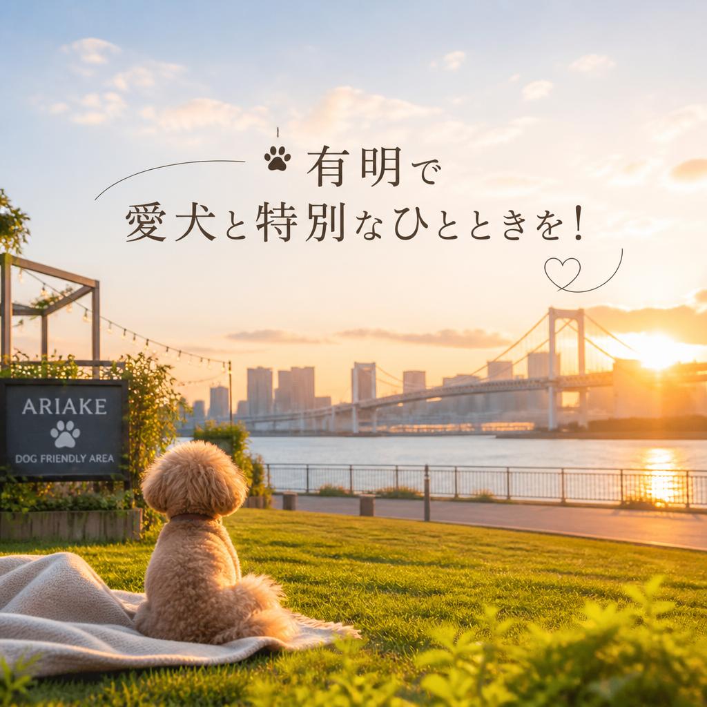 有明で愛犬と特別なひとときを！